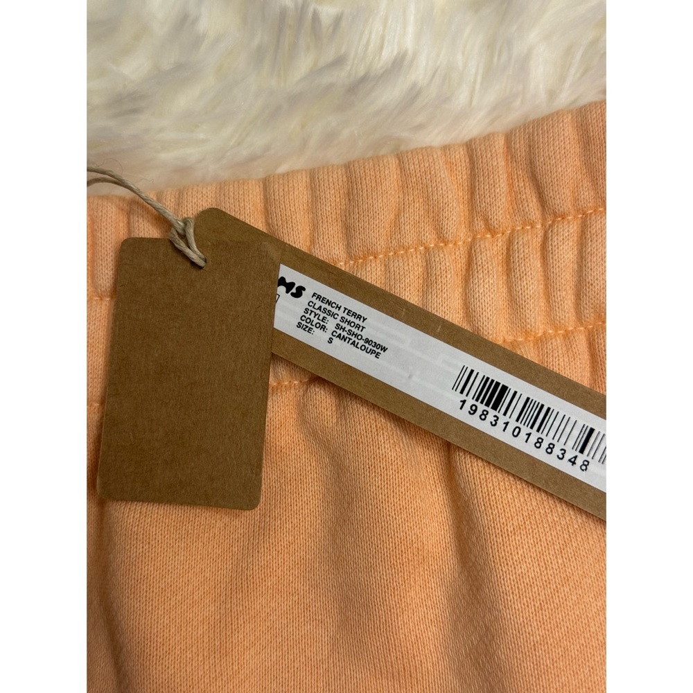 Skims | French Terry Classic Short | Cantaloupe | Small - Picture 3 of 3